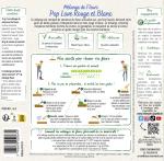 Mélanges de fleurs - Pop Love Rouge et Blanc - 7 m² - Mélange de fleurs - MEDIA_PACKAGING_VERSO